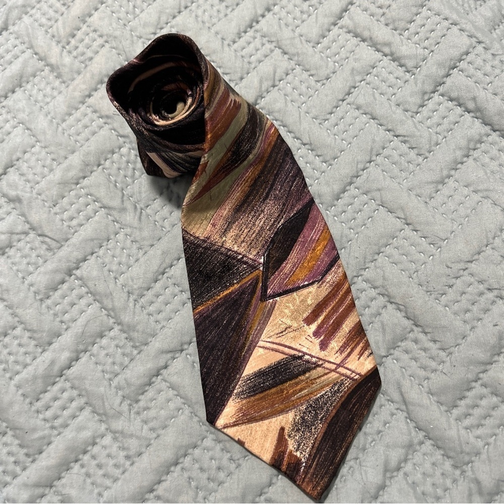 Gianmarco Lotti Made In Italy Necktie 100% Silk